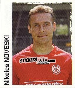 Cromo Nikolce Noveski - German Football Bundesliga 2004-2005 - Panini