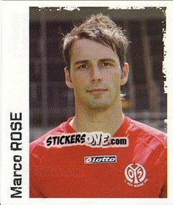 Cromo Marco Rose - German Football Bundesliga 2004-2005 - Panini