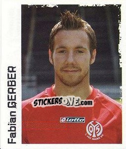 Figurina Fabian Gerber - German Football Bundesliga 2004-2005 - Panini