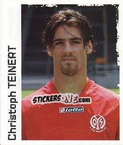 Sticker Christoph Teinert - German Football Bundesliga 2004-2005 - Panini