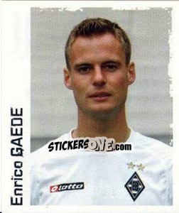 Sticker Enrico Gaede - German Football Bundesliga 2004-2005 - Panini