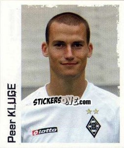 Sticker Peer Kluge - German Football Bundesliga 2004-2005 - Panini