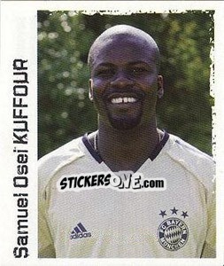 Sticker Samuel Osei Kuffour - German Football Bundesliga 2004-2005 - Panini