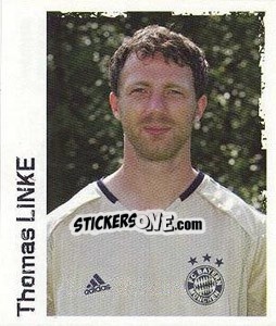 Cromo Thomas Linke - German Football Bundesliga 2004-2005 - Panini