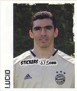 Sticker Lucio - German Football Bundesliga 2004-2005 - Panini