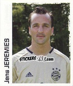 Cromo Jens Jeremies - German Football Bundesliga 2004-2005 - Panini