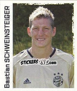 Sticker Bastian Schweinsteiger - German Football Bundesliga 2004-2005 - Panini