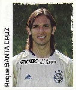 Sticker Roque Santa Cruz - German Football Bundesliga 2004-2005 - Panini