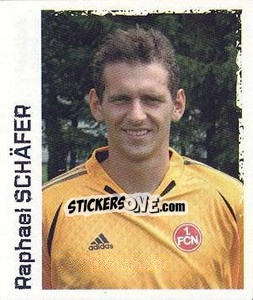 Sticker Raphael Schäfer - German Football Bundesliga 2004-2005 - Panini