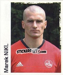 Sticker Marek Nikl - German Football Bundesliga 2004-2005 - Panini