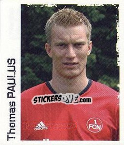 Sticker Thomas Paulus - German Football Bundesliga 2004-2005 - Panini