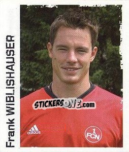 Sticker Frank Wiblishauser - German Football Bundesliga 2004-2005 - Panini