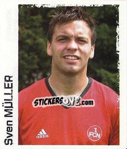 Sticker Sven Müller - German Football Bundesliga 2004-2005 - Panini