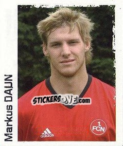 Sticker Markus Daun - German Football Bundesliga 2004-2005 - Panini