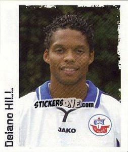 Cromo Delano Hill - German Football Bundesliga 2004-2005 - Panini