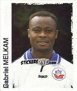 Sticker Gabriel Melkam - German Football Bundesliga 2004-2005 - Panini