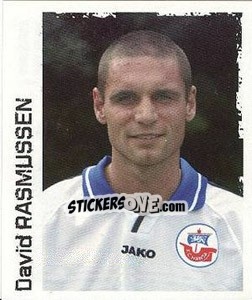 Sticker David Rasmussen - German Football Bundesliga 2004-2005 - Panini