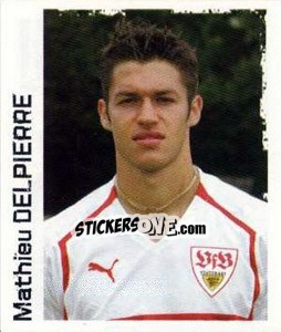 Cromo Matthieu Delpierre - German Football Bundesliga 2004-2005 - Panini