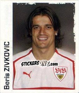 Sticker Boris Zivkovic - German Football Bundesliga 2004-2005 - Panini
