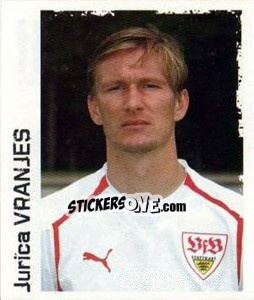 Sticker Jurica Vranjes - German Football Bundesliga 2004-2005 - Panini