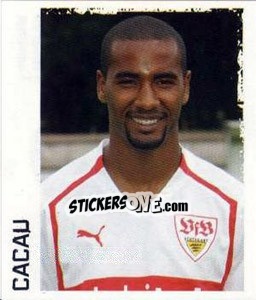 Sticker Cacau - German Football Bundesliga 2004-2005 - Panini