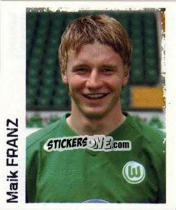 Sticker Maik Franz - German Football Bundesliga 2004-2005 - Panini