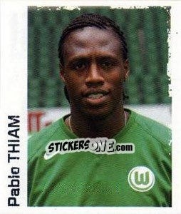 Sticker Pablo Thiam - German Football Bundesliga 2004-2005 - Panini