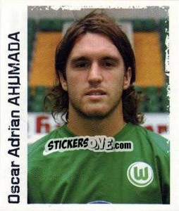 Cromo Oscar Adrian Ahumada - German Football Bundesliga 2004-2005 - Panini