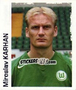 Sticker Miroslav Karhan - German Football Bundesliga 2004-2005 - Panini