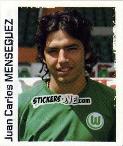 Sticker Juan Carlos Menseguez - German Football Bundesliga 2004-2005 - Panini