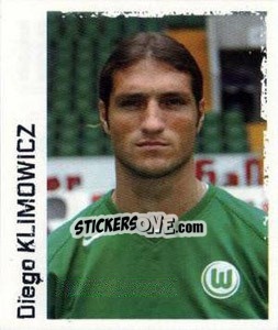 Sticker Diego Klimowicz - German Football Bundesliga 2004-2005 - Panini