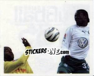 Sticker Wo ist der Ball - German Football Bundesliga 2004-2005 - Panini