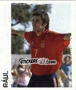 Sticker Adidas - Raúl González