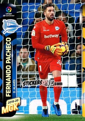 Sticker Pacheco - Liga 2019-2020. Megacracks n. 2 - Panini