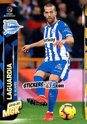 Cromo Laguardia - Liga 2019-2020. Megacracks - Panini