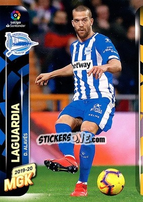 Sticker Laguardia - Liga 2019-2020. Megacracks n. 6 - Panini