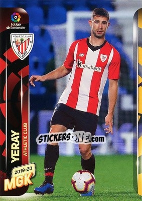 Sticker Yeray - Liga 2019-2020. Megacracks n. 24 - Panini