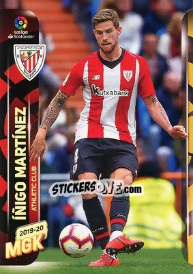 Sticker Ïñigo Martínez - Liga 2019-2020. Megacracks - Panini