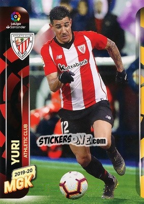 Cromo Yuri - Liga 2019-2020. Megacracks - Panini