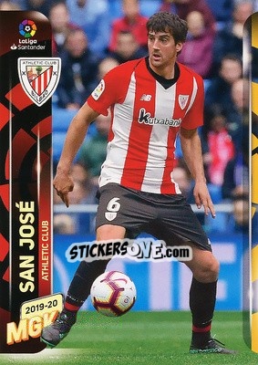 Sticker San José - Liga 2019-2020. Megacracks - Panini