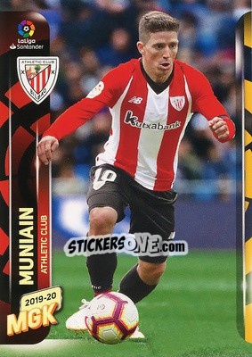 Sticker Muniain - Liga 2019-2020. Megacracks n. 31 - Panini