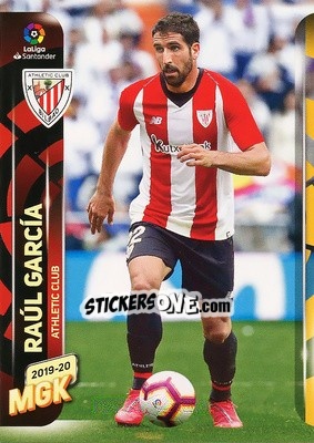 Cromo Raúl García - Liga 2019-2020. Megacracks - Panini