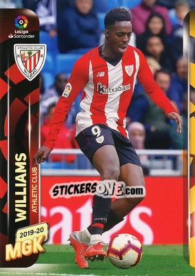 Sticker Williams - Liga 2019-2020. Megacracks n. 33 - Panini