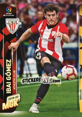 Sticker Ibai Gómez - Liga 2019-2020. Megacracks n. 35 - Panini