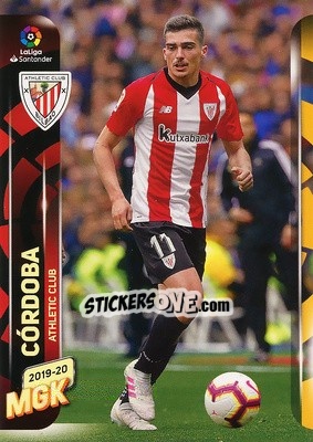 Sticker Córdoba - Liga 2019-2020. Megacracks n. 36 - Panini