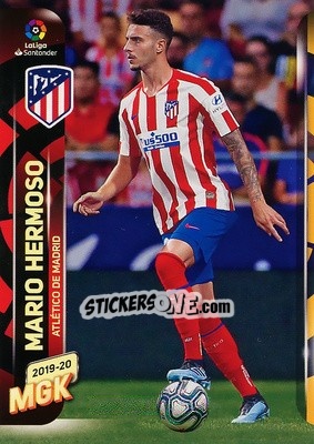 Sticker Mario Hermoso - Liga 2019-2020. Megacracks - Panini