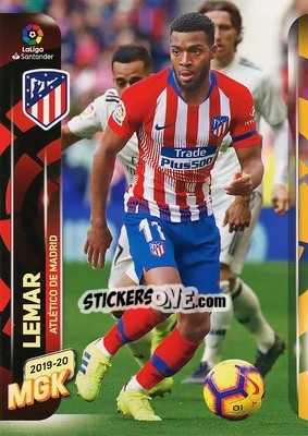 Sticker Lemar - Liga 2019-2020. Megacracks n. 50 - Panini