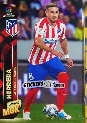 Sticker Héctor Herrera - Liga 2019-2020. Megacracks n. 51 - Panini
