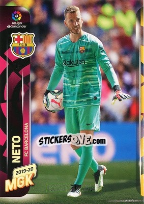 Sticker Neto - Liga 2019-2020. Megacracks n. 57 - Panini