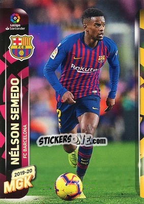 Figurina Nelson Semedo - Liga 2019-2020. Megacracks - Panini